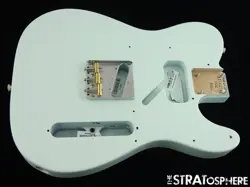 AMERICAN PERFORMER FENDER TELECASTER TELE BODY + HARDWARE, SATIN SONIC BLUE