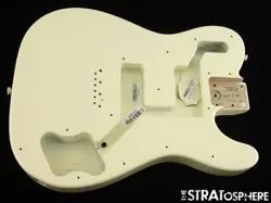 FENDER AMERICAN PROFESSIONAL II TELECASTER DELUXE BODY TELE OLYMPIC WHITE