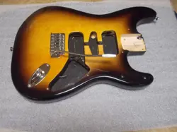 2016 FENDER SQUIER AFFINITY STRAT ELECTRIC GUITAR SUNBURST BODY NICE!