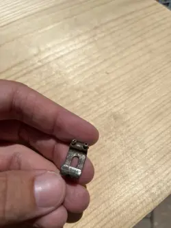 VINTAGE FENDER STRATOCASTER PAT PEND SADDLE