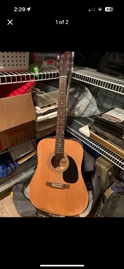 SQUIRE BY FENDER SA-50 ACOUSTIC GUITAR