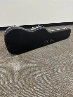 FENDER BLACK HARDSHELL CASE FOR USA STRAT TELE AMERICAN ELECTRIC GUITAR