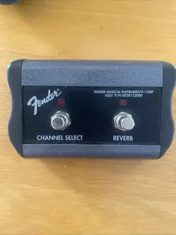 FENDER CHANNEL SELECT FOOT SWITCH FOR FENDER BLUES DELUXE
