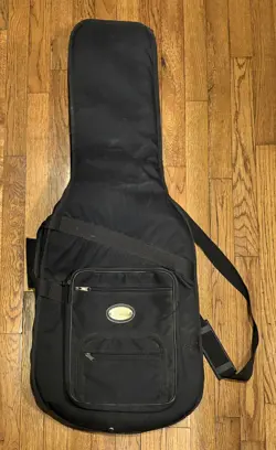 FENDER DELUXE PADDED GIG BAG FITS STRATOCASTER & TELECASTER STYLE GUITARS BLACK