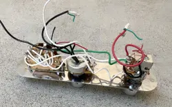 GENUINE FENDER TELECASTER HH WIRING HARNESS PUSH/PULL COIL SPLIT 3 WAY SWITCH