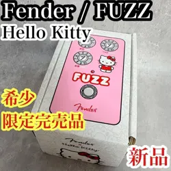 FENDER X HELLO KITTY FUZZ EFFECT PEDAL 50TH ANNIVERSARY LIMITED USED