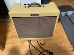 THE FENDER BLUES JUNIOR 1X12 15-WATT TUBE COMBO AMP IS A HIGH-QUALITY AMP