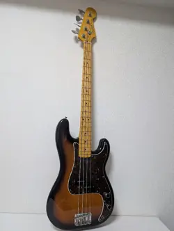 FENDER BASS SUNBURST 4-STRING MUSICAL INSTRUMENTS