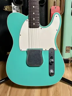 ELECTRIC GUITAR FENDER CUSTOM ESQUIRE RELIC AGED 2005 SEAFOAM GREEN LIMITED