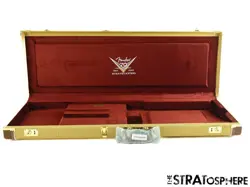 USA FENDER CUSTOM SHOP STRAT TELE TWEED, G&G HARDSHELL CASE, 70TH ANNIE 54 NOS