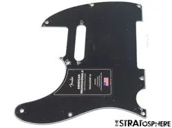 LEFTY FENDER AMERICAN PROFESSIONAL II TELECASTER TELE - ' PICKGUARD, USA BLACK