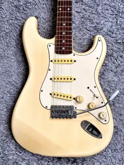 SQUIER BY FENDER MADE IN JAPAN CST-30 OWH OLYMPIC WHITE 1985 ELECTRIC GUITAR