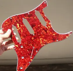 PICKGUARD FOR 62 STRAT FOR FENDER  - BROWN TORTOISE SHELL