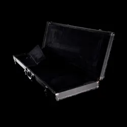 USED FENDER WOODEN BASS CASE BLACK