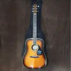 FENDER DREADNOUGHT ACOUSTIC GUITAR SUNBURST SOLID SPRUCE TOP ROSEWOOD BACK