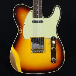 FENDER CUSTOM SHOP 1960 TELECASTER HEAVY RELIC SUPER FADED AGED CHOCOLATE