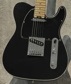 FENDER AMERICAN ELITE TELECASTER MYSTIC BLACK 2019 USED ELECTRIC GUITAR