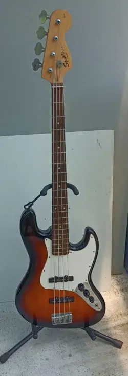 SQUIER BY FENDER JAZZ BASS SUNBURST 4-STRING SAFE PACKING!