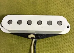 DIMARZIO DP174 RED VELVET FENDER STRAT PICKUP, WHITE