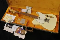 FENDER AMERICAN VINTAGE '64 TELECASTER AGED WHITE BLONDE 2012 ELECTRIC GUITAR