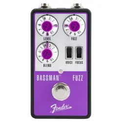 FENDER BASSMAN FUZZ BASS GUITAR EFFECT PEDAL USED