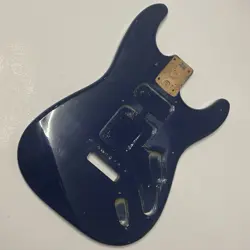 VINTAGE 90S FENDER SQUIER STRATOCASTER BODY NAVY BLUE SOLID ELECTRIC GUITAR HSH