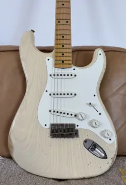 2022 FENDER CUSTOM SHOP '57 REISSUE STRATOCASTER RELIC - BLONDE - SWAMP ASH