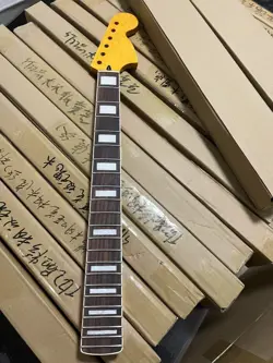 BIG-HEAD ST GUITAR NECK 22 FRET YELLOW CANADA MAPLE FINGERBOARD FOR START FENDER