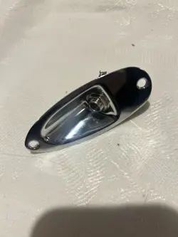 GENUINE FENDER SQUIER STRAT JACK FERRULE AND PLATE