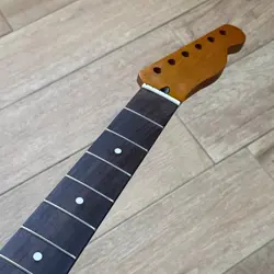 ROASTED MAPLE TL ELECTRIC GUITAR NECK 22 FRET ROSEWOOD FRETBOARD FOR FENDER TELE