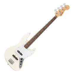 ELECTRIC BASS GUITAR FENDER STANDARD JAZZ BASS LRL WPG OWT WHITE ISFI24000591