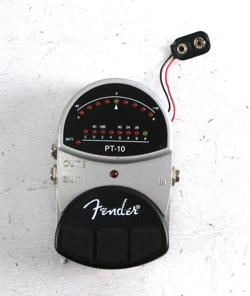FENDER PT-10 CHROMATIC TUNER GUITAR PEDAL #57