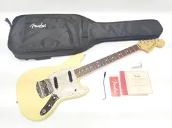 ELECTRIC GUITAR FENDER AMERICAN PERFORMER MUSTANG 2020 USA VINTAGE WHITE & BAG