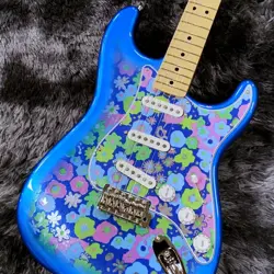 STRATOCASTER BLUE FLOWER