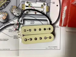 GENUINE FENDER STRATOCASTER DOUBLE TAP HUMBUCKER PICKUP TIM SHAW DESIGNED