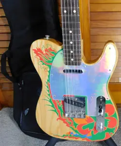 2019 FENDER ARTIST SERIES JIMMY PAGE DRAGON TELECASTER !
