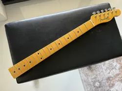 FENDER CUSTOM SHOP 1954 TELECASTER NECK WITH TUNERS AND STRING TREE