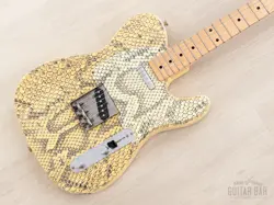 2002 FENDER LIMITED EDITION '72 TELECASTER TL72-65 V3 SNAKE PRINT, JAPAN CIJ