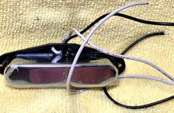 CHROME NECK PICKUP FOR FENDER TELECASTER, SQUIER, & OTHER TELE STYLE GUITARS NEW