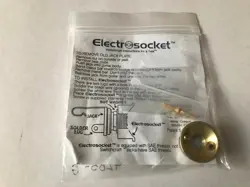 ELECTROSOCKET JACK PLATE FOR FENDER TELE - GOLD - NOS