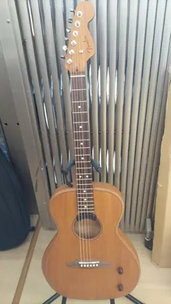 FENDER HIGHWAYSERIES PARLOR ACOUSTIC ELECTRIC GUITAR
