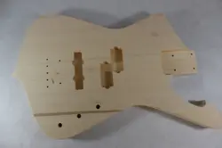 UNFINISHED BASSWOOD ICEMAN P/J BASS GUITAR BODY - FITS FENDER NECKS J1748