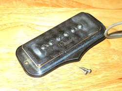 FENDER 1967 DEARMOND CHROME LOGO CORONADO NECK PICKUP