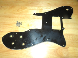 FENDER 1973 BLACK 3 PLY TELECASTER CUSTOM PICKGUARD