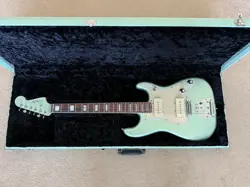 MINT FENDERV PARALLEL UNIVERSE VOL II JAZZ STRAT. COA AND ALL CASE CANDY