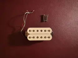 HUMBUCKER WHITE 4-CONDUCTOR