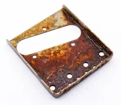 AGP  - VINTAGE TELECASTER  AGED RELIC 3-BRIDGE PLATE ONLY #392596