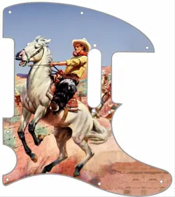 PICK GUARD HORSEBACK