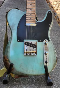 CUSTOM RELIC FENDER STYLE TELECASTER ELECTRIC GUITAR SPARKLE T STYLE