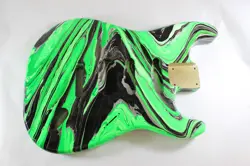 MULTICOLOR  STRAT STRATOCASTER BODY FITS FENDER NECK P244